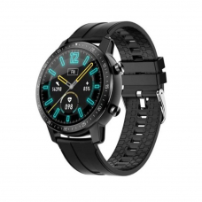 Смарт-часы inkax SW-06 BT 4.0, 33мм, биометрия (черный)