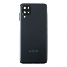 Задняя крышка для Samsung Galaxy A12/A12 Nacho SM-A125/A127 (черный)