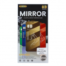 Защитное стекло зеркальное MiRROR 8D для iPhone 12 Pro Max  0,33 мм (бронзовое)