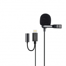 Микрофон Earldom ET-E40 Lightning 8-pin, AUX, 2м (черный)