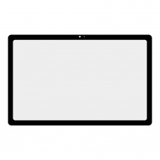 Стекло + OCA плёнка для переклейки Samsung SM-T505/T500 Galaxy Tab A7 2020 (черный)