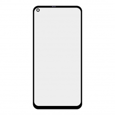 Стекло для переклейки Xiaomi Redmi Note 9T (черный)
