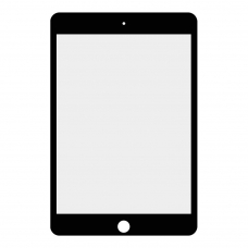 Стекло + OCA пленка для переклейки Apple iPad Mini 4/Mini 5 (черный)