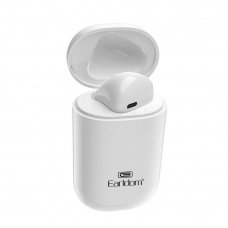 Bluetooth гарнитура Earldom ET-BH03 BT 5.0, вкладыш, моно (белый)