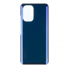 Задняя крышка для Xiaomi Poco F3 (M2012K11AG) (синий)