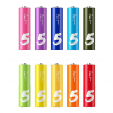 Батарейки Xiaomi Rainbow тип AA 40 шт. (цветные)