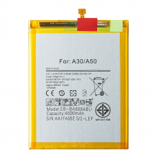 АКБ Samsung (EB-BA505ABU) A50/A30/A20/A20S/A30S/A50S/A205/A305/A307/A505 100% Filling Capacity