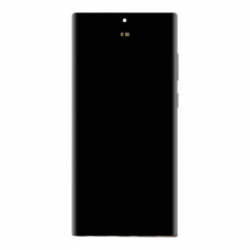 Дисплей для Samsung Galaxy S22 Ultra SM-S908 в сборе в рамке (черный) 100% оригинал