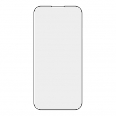 Защитное стекло HOCO A33 Easy Stick для Apple iPhone 14 Pro, черная рамка, прозрачное, 0.33мм