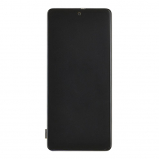 LCD дисплей для Samsung Galaxy A71 SM-A715 в сборе с тачскрином в рамке OLED (черный)