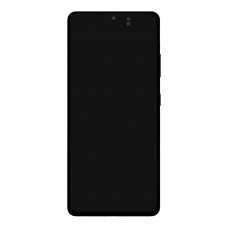 Дисплей для Samsung Galaxy S21 Ultra SM-G998 в сборе G82-26035A в рамке (черный) 100% оригинал