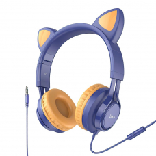 Гарнитура HOCO W36 Cat Ear 3.5мм, накладная, 