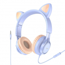 Гарнитура HOCO W36 Cat Ear 3.5мм, накладная, 