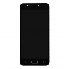 LCD дисплей для Asus ZenFone 4 Max (ZC520KL) в сборе с тачскрином в рамке, 100% оригинал (черный)