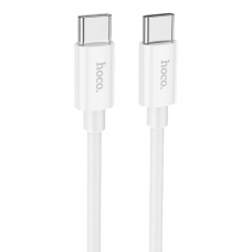 USB-C кабель HOCO X87 Magic Silicone Type-C, 3А, 60W, 1м, силикон (белый)