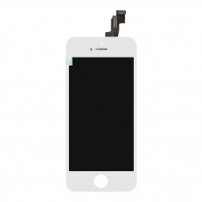 LCD дисплей для Apple iPhone 5S в сборе с тачскрином TF, белый (AAA)