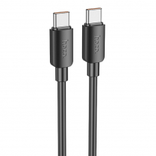 USB-C кабель HOCO X96 Hyper Type-C, 5А, 100W, 1м, PVC (черный)