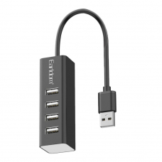 Хаб USB Earldom ET-HUB14 4xUSB 2.0 (черный)
