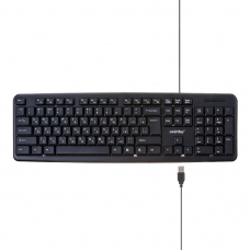 Клавиатура проводная мультимедийная Smartbuy ONE 210 USB чёрная (SBK-210U-K)