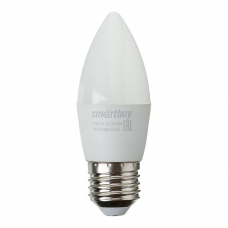 Светодиодная (LED) Лампа Smartbuy C37-07W/4000 холодный свет/цоколь E27