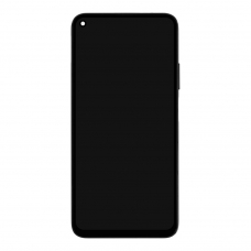 LCD дисплей для Huawei Honor 20 с тачскрином в рамке (черный) 100% оригинал