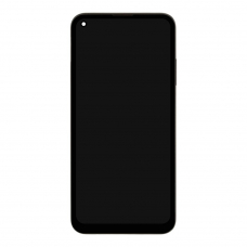 LCD дисплей для Huawei P40 Lite E/Honor 9C с тачскрином в рамке (черный) 100% ориг