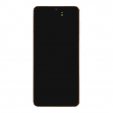 Дисплей для Samsung Galaxy S21 5G SM-G991B в сборе GH82-24544B в рамке (розовый) 100% оригинал