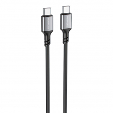 USB-C кабель BOROFONE BX83 Famous Type-C, 3А, 60W, 1м, силикон (черный)