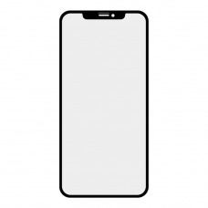 G+OCA PRO стекло для IPhone XS MAX олеофобное покрытие (черный)