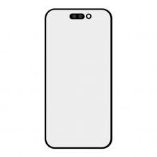 G+OCA PRO стекло для IPhone 15 олеофобное покрытие (черный)
