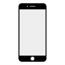 G+OCA PRO стекло + рамка для IPhone 8 Plus олеофобное покрытие (черный)