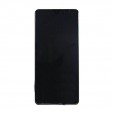 Дисплей для Samsung Galaxy A41 SM-A415 в сборе GH82-22860A в рамке (черный) 100% оригинал