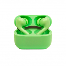 TWS Bluetooth беспроводная гарнитура Wireless Earbuds (зеленая/коробка)