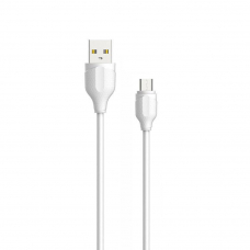 USB кабель LDNIO LS371 MicroUSB, 1м, TPE (белый/коробка)
