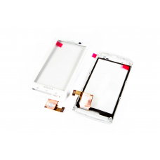 Сенсорное стекло,Тачскрин Sony-Ericsson X10 White (Original)