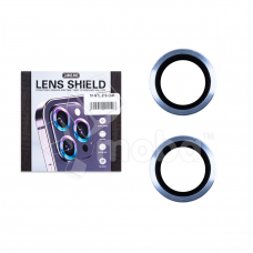 Защитное стекло линзы камеры для iPhone 14/14 Plus (комплект 2 шт.) Голубой