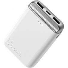 Внешний аккумулятор Rock P71 Mini PD Power bank 10000mAh QC (RMP0405) (white) Внешний аккумулятор Rock P71 Mini PD Power bank 10000mAh QC (RMP0405) (white)