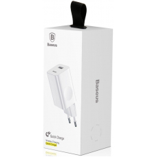 Сетевой блок питания Baseus 24W Travel EU Plug Wall Charger(CCALL-BX02) (white) Сетевой блок питания Baseus 24W Travel EU Plug Wall Charger(CCALL-BX02) (white)