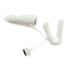 Автомобильное зарядное устройство для iPhone 4/4s (white) Автомобильное зарядное устройство для iPhone 4/4s (white)