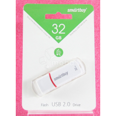 USB-флеш 32GB Smartbuy Crown Белый