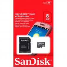 Флеш накопители SanDisk 8GB Micro SD Card