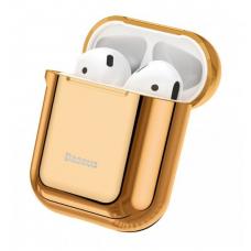 Защитный чехол Baseus Shining Hook Case для наушников AirPods 1/2nd Generation (ARAPPOD-A01, ARAPPOD-A0S, ARAPPOD-A09, ARAPPOD-A03, ARAPPOD-A0V) (gold) Защитный чехол Baseus Shining Hook Case для наушников AirPods 1/2nd Generation (ARAPPOD-A01, ARAPPOD-A0S, ARAPPOD-A09, ARAPPOD-A03, ARAPPOD-A0V) (gold)
