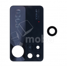 Стекло камеры для Xiaomi Poco X4 Pro 5G Черный