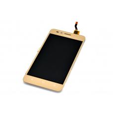 Дисплей Huawei Y3 2/Y3II с тачскрином (Модуль) Gold