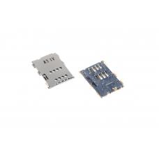 Коннектор SIM-карты (сим), mmc коннектор Samsung S5620/S5660/ P1000/P3100/ i5700 ( S68 )
