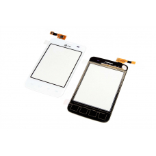 Сенсорное стекло,Тачскрин LG E435 Optimus L3 II Dual White (Original)
