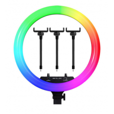 Светодиодная цветная кольцевая лампа RGB LED MJ-18 Soft Ring Light (45 см) (white) Светодиодная цветная кольцевая лампа RGB LED MJ-18 Soft Ring Light (45 см) (white)