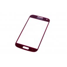 Стекло для переклейки Samsung i9190/i9192/9195 S4 Mini Red