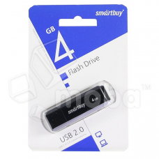 USB-флеш 4GB Smartbuy LM05 Черный