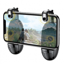 Игровой контроллер-триггер Baseus Grenade Handle For Games с держателем (ACSLCJ-01) (khaki) Игровой контроллер-триггер Baseus Grenade Handle For Games с держателем (ACSLCJ-01) (khaki)